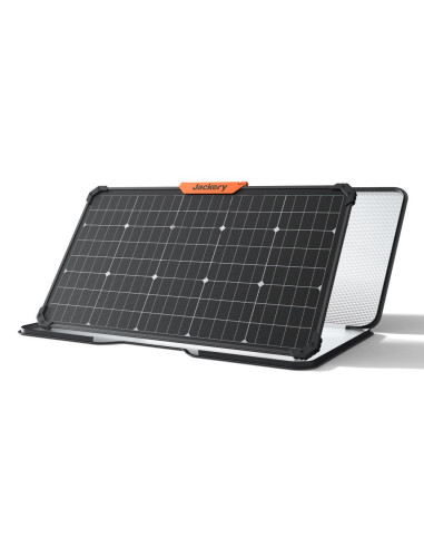 Panou Solar Fotovoltaic, Jackery SolarSaga 80W, Fata-Verso, Transmisie 95%