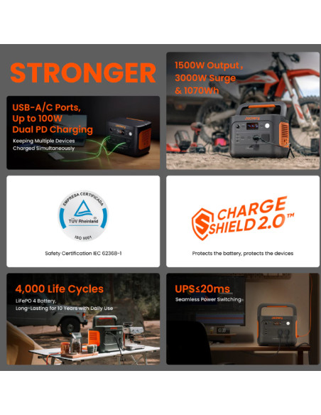 Jackery Explorer 1000 v2 Portable Power Station